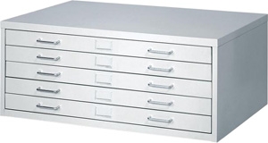 Facil Small Steel Flat File by Safco - 4969LG ES2262
