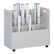 Safco Mobile Roll File 21 Compartment Model 3043 ES431