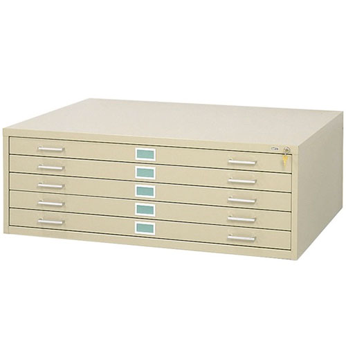 Safco 5 Drawer Steel Flat File Model 4998 Engineersupply