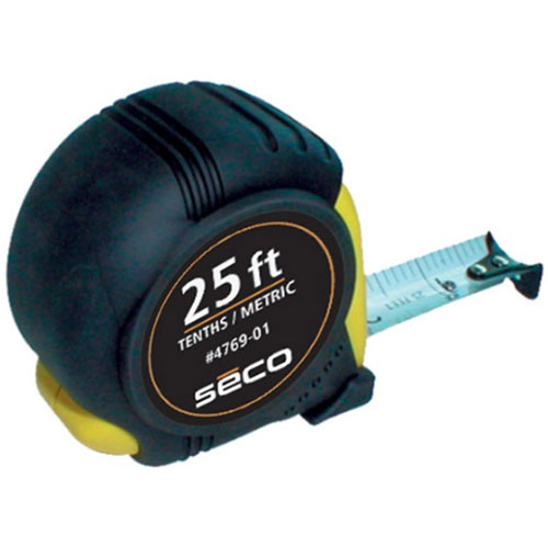 Seco 25 Foot Heavy-Duty Surveyors and Engineers Measuring Tape (3 Models Available)