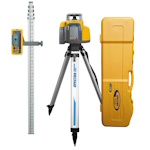 Spectra Precision Laser LL300-1 Automatic Laser Level, 15ft Grade Rod (tenths) & Tripod (LL300N-1) ET11610