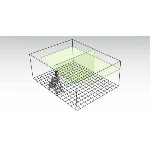 Photograph of Stabila LAX 300 G Green Beam Line/Dot Laser (03185)