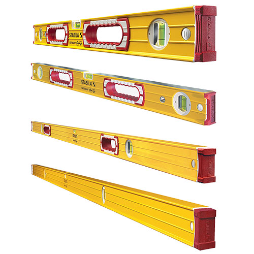 Stabila Type 196 Heavy Duty Levels - (4 Sizes Available)