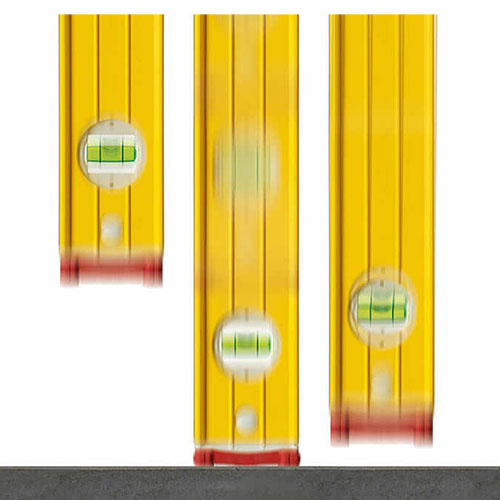 Photograph of Stabila Type 196 Concrete Set w/ 72" and 32" Levels - (37872)