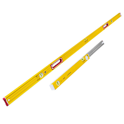  Stabila 78-Inch Type 196 Jamber Kit Level Plus Type 80 T Extendable Level (37540)
