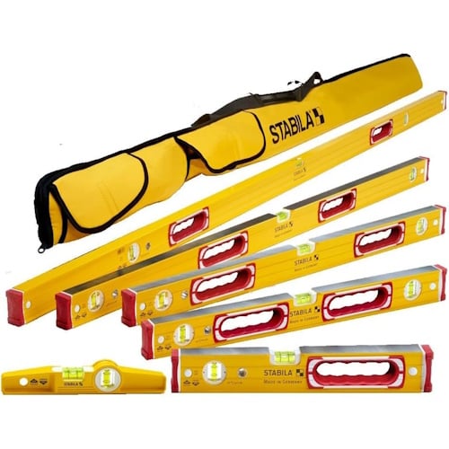 Stabila Type 196 Classic 6 Level Set &amp; Case - 78296