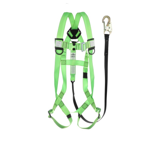 PeakWorks Compliance Kit: Harness, 6 ft Lanyard - V8252366