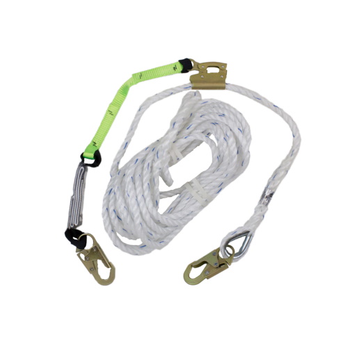 Photograph of PeakWorks RK6 Series Reusable Roofer&#39;s Kits: Harness, Rope Grab, 25&#39; Vertical Lifeline, Roof Bracket - V8257272