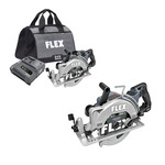 Flex Tools 24V 7-1/4" Rear Handle Circular Saw - (2 Options Available) ET16797