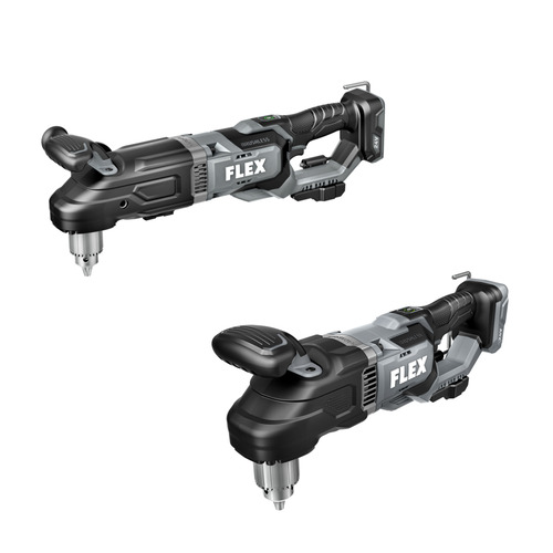  Flex Tools 24V 1/2" Right Angle Drill (Tool Only) - (2 Options Available)