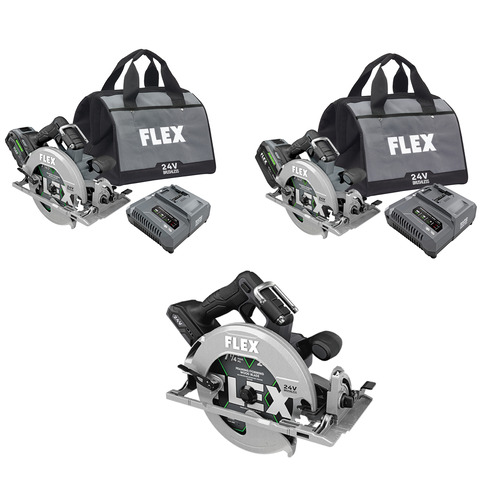  Flex Tools 24V 7-1/4" Circular Saw - (3 Options Available)