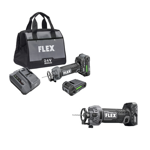  Flex Tools 24V Drywall Cut Out Tool - (2 Options Available)