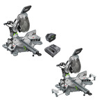 Flex Tools 24V 12" Dual Bevel Sliding Compound Miter Saw - (2 Options Available) ET19058