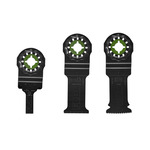 Flex Tools Oscillating Accessory 3-Piece Plunge Cut Blade Set - FAM40101-3 ET19072