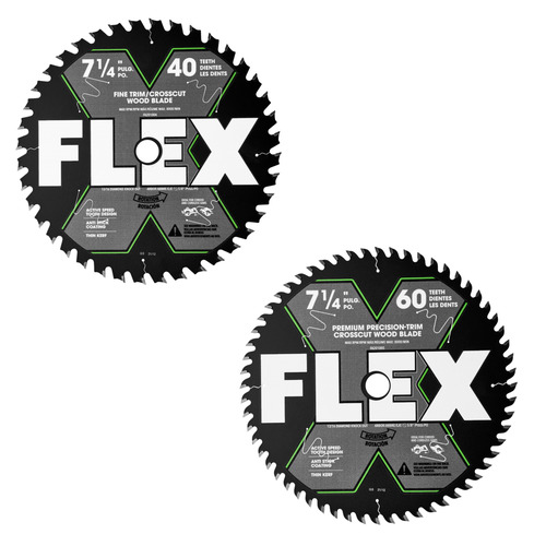  Flex Tools 7-1/4" Crosscut Wood Blade (10-Pack) - (2 Options Available)