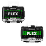 Flex Tools IMPACKS 20-Piece PH2 Impact Driver Bits - (2 Sizes Available) ET19081