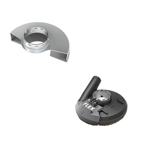  Flex Tools 4"-5" Cutting Guard/Dust Shroud for Angle Grinder - (2 Options Available)