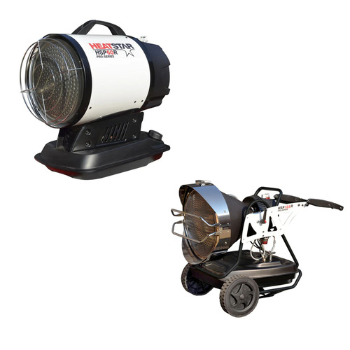  HeatStar Pro-Series Radiant Fired Construction Heaters - (3 Options Available)