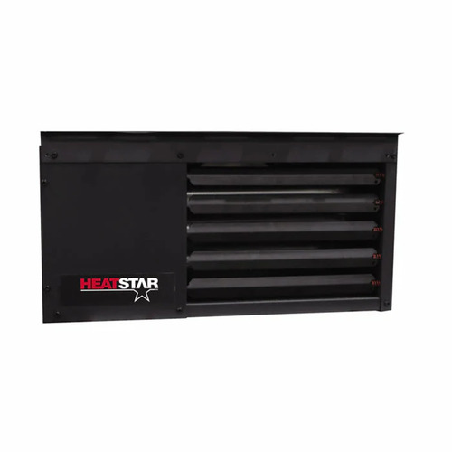  HeatStar HSU80NG 80,000 BTU Indirect Fired Utility Industrial Heater with NG to LP Conversion Kit - Dark Gray - F160561