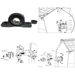 Marshalltown Mixer Bearings for Mixers - (4 Options Available) ET19564