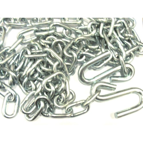  Marshalltown Chain, 1/4" x 58"L w/ 7/16" Hook for Concrete Mixers, 800MP, 1200MP, and 1620MP Mortar/Plaster Mixers - MIX245480A