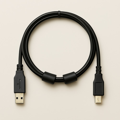  Nikon USB Data Cable (Type-A to Mini-B w/ ferrite cuffs) for Trimble C5 and Nikon XF - HXA20690