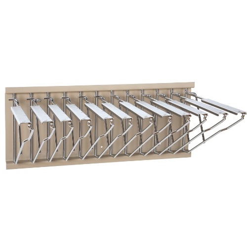 Brookside Design Premium Blueprint Pivot Wall Rack WR1224 Bundle (includes Dozen 24 Clamps)