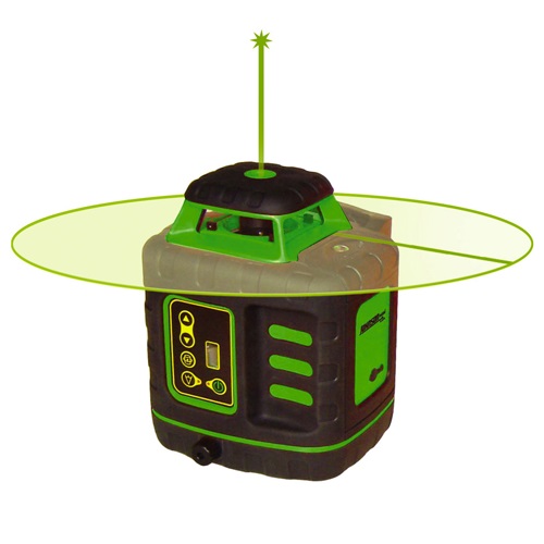 Johnson Level SelfLeveling Rotary Laser Level with GreenBrite