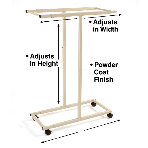 Brookside Design Premium Mobile Plan Center Blueprint Rack MV1236 Bundle (includes Dozen 36 Clamps)