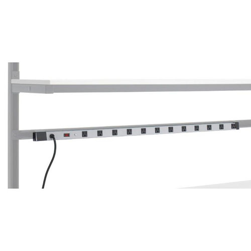 Kendall Howard LAN Station 48-inch Power Strip 1918-3-004-F ES4491