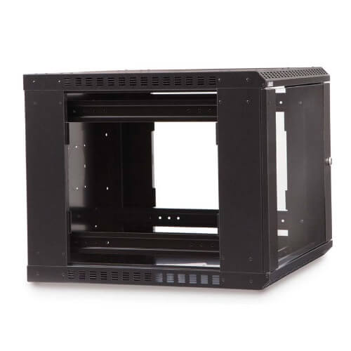 Kendall Howard 9U Linier Fixed Wall Mount Cabinet - 23 1/2 x 19 (3 Doors Available)
