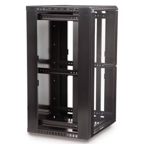 Kendall Howard 22U Linier Fixed Wall Mount Cabinet - 23 1/2 x 42 (3 Doors Available)