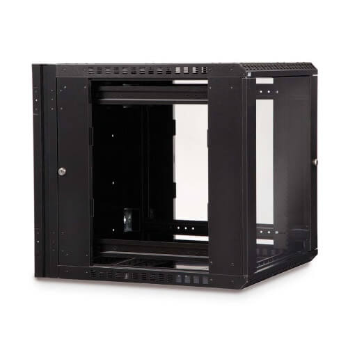 Kendall Howard 12U Linier Swing-Out Wall Mount Cabinet - 23 1/2 x 24 (3 Doors Available)