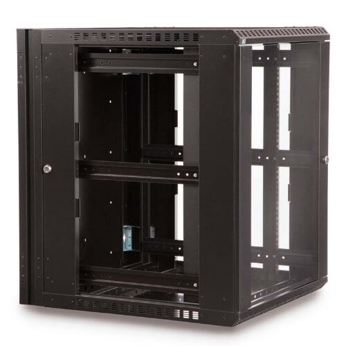 Kendall Howard 15U Linier Swing-Out Wall Mount Cabinet - 23 1/2 x 30 (3 Doors Available)