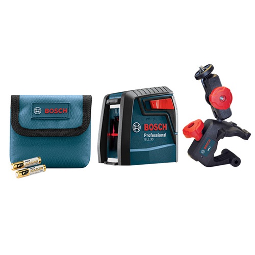  Bosch GLL 30 S - Self-Leveling Cross-Line Laser