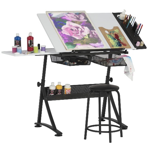 Studio Designs Craft Station - 24'' x 36'', White Base