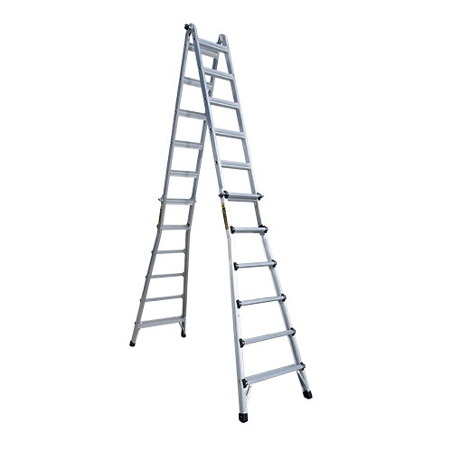 MetalTech E-MTL7300AL - 25 ft Telescoping Multi-Position Ladder