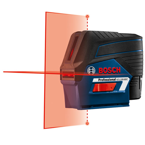 Most compact laser level: Bosch GCL100-80C Most compact laser level: Bosch GCL100-80C