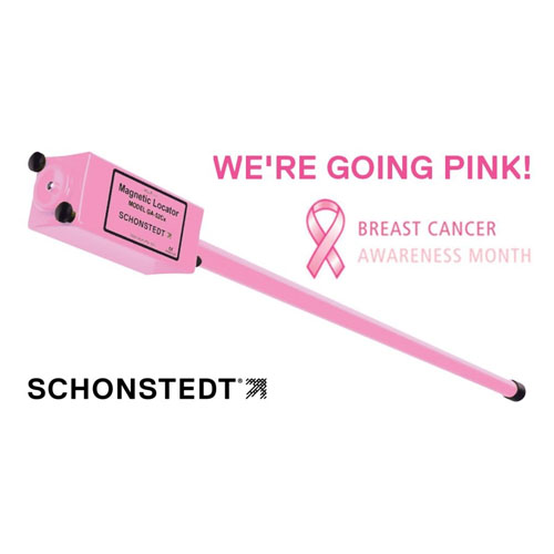 Photograph of Schonstedt Magnetic Locator Breast Cancer Awareness - Limited Edition - GA-52Cx-BC