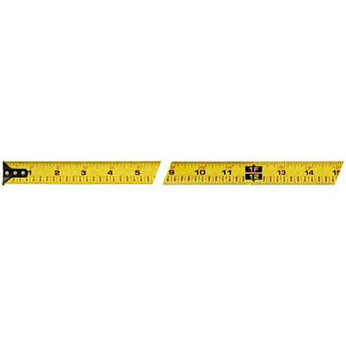 Keson 25ft Economy Series Short Tape Feet, Inches, 8ths, 16ths PG25 EngineerSupply
