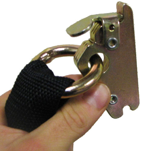 Photograph of The Gladiator Cargo Nets - E-Track Hardware Set - AEH-100 is a two-piece hardware set for cargo nets.