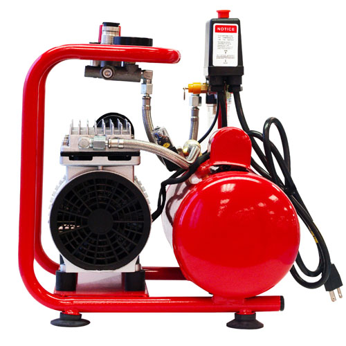 Paasche D3000R 1/5 hp Airbrush Piston Compressor with Tank