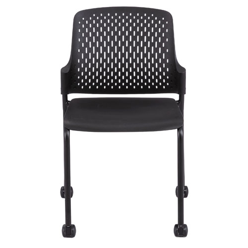 Safco Next Stack Chair with Casters (2 Colors Available) EngineerSupply