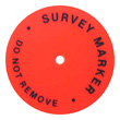 Hubdisc Survey Marker Package of 100 (Part No 24HUBDISC) ES1571