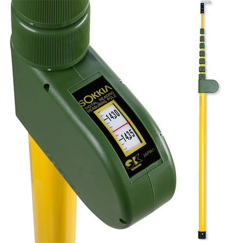 Sokkia Measuring Pole, Measuring Stick, Height Pole - EngineerSupply