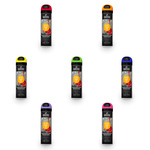 Soppec Fluo TP Inverted Fluorescent Worksite Marking Paints with Locking Cap (Case of 12 Cans) - (7 Colors Available) ET19788