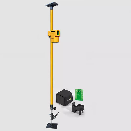  Stabila LAX 50 G Green Beam Cross Line Laser with Telescopic Mount - 03265 GP