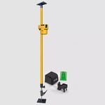 Stabila LAX 50 G Green Beam Cross Line Laser with Telescopic Mount - 03265 GP ET19425