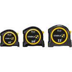 Stabila BM 300 Pocket Tape Measure, Imperial - (3 Sizes Available) ET19460